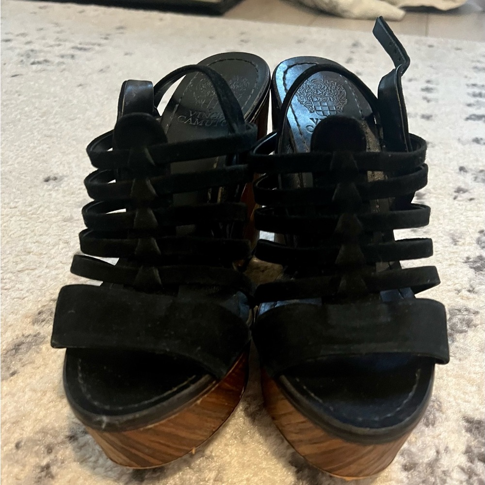 Vince Camuto wedges size 9-9.5